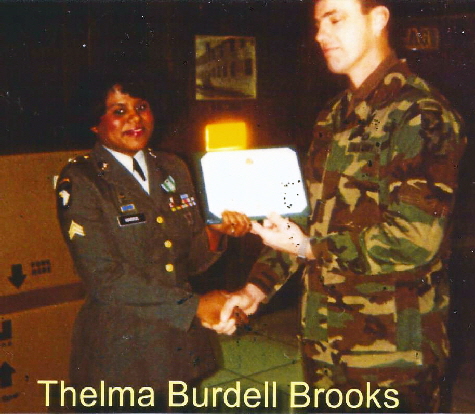 Military Thelma Burdell Brooks rz Military Thelma Burdell Brooks rz