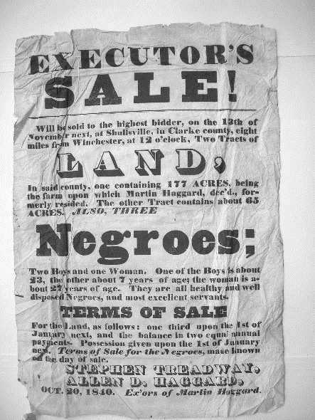 Executor's Sale Executor's Sale